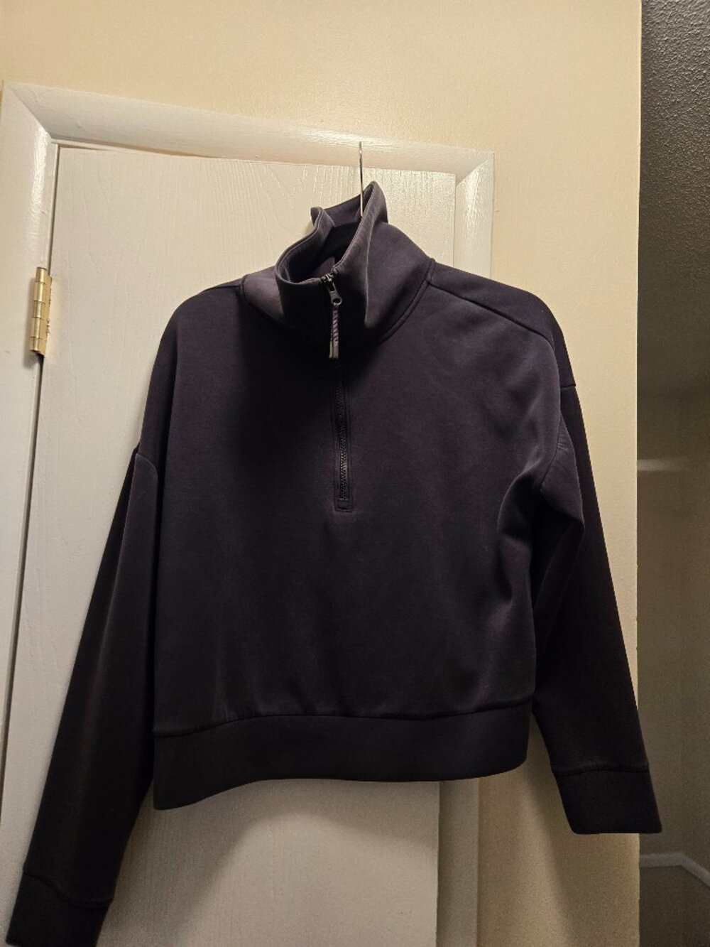 Cropped Quarter Zip Jacket